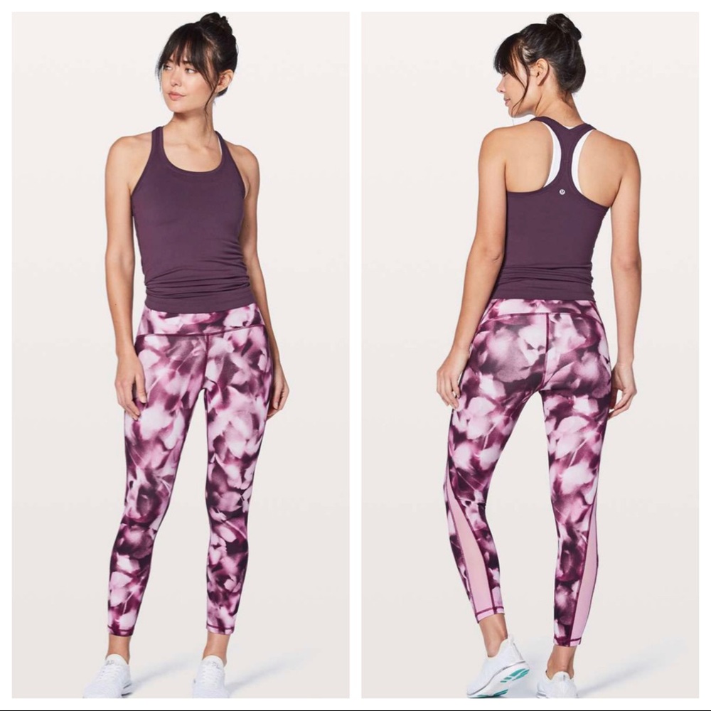 ✔️SOLD Lululemon Train Times 7/8 Legging 4 Blossom